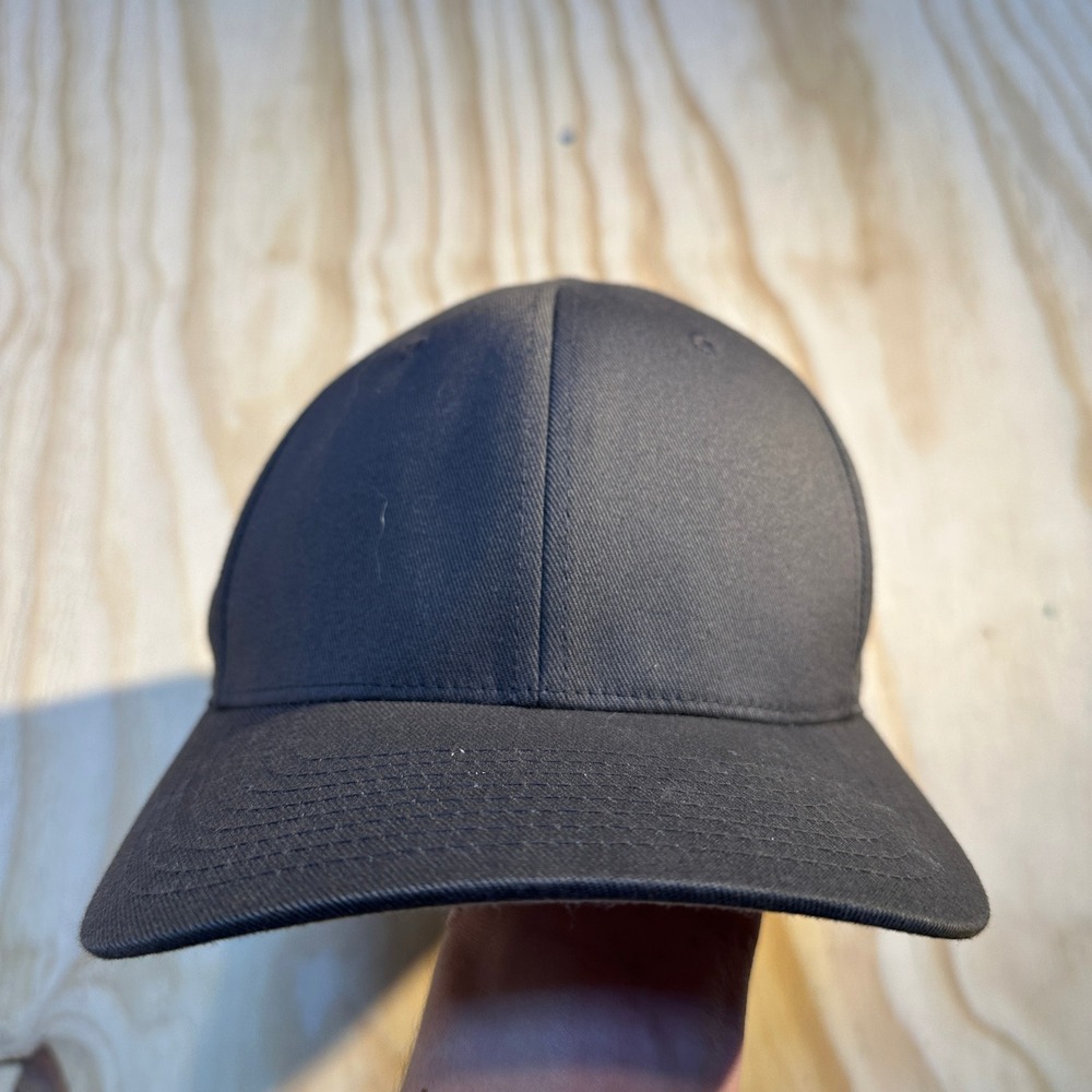 Flexfit Yupoong Men XL-XXL Dark Gray Athletic Baseball Cap Stretch Fit Hat